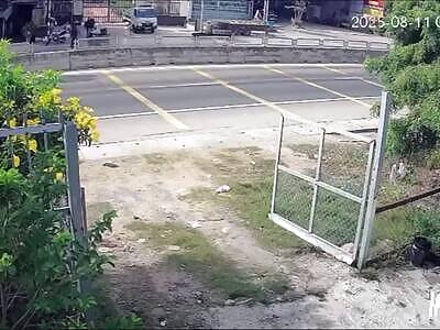 Vietnamese Police Hit by Car 