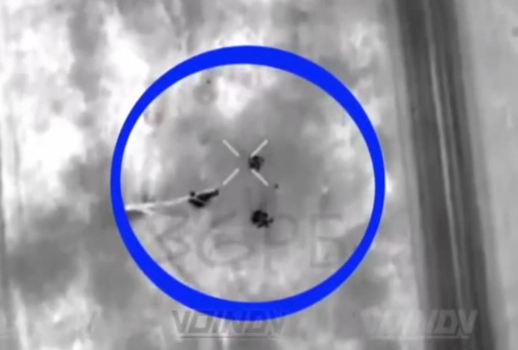 Russians hunting wild hohols.