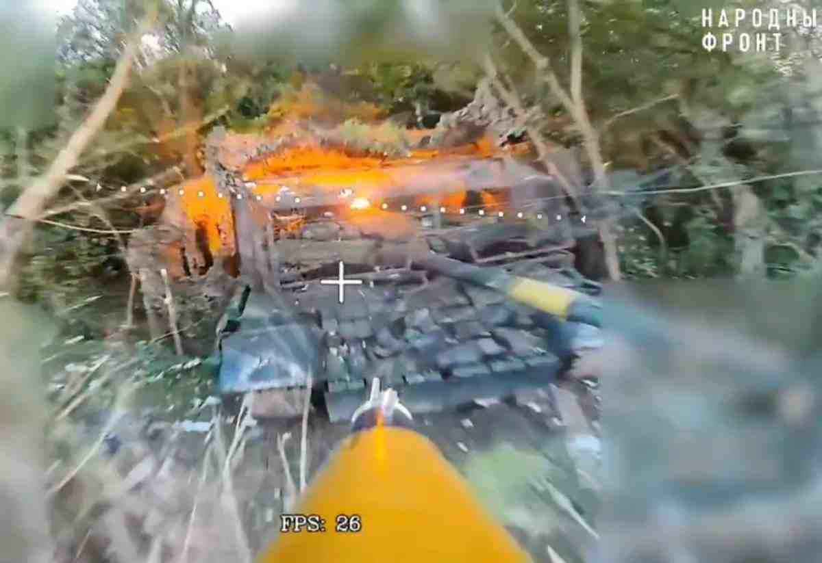 Rubicon destroys a T-80. 