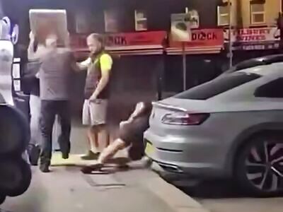 Knocked out with drywall