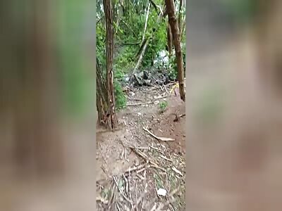 Dead Russian at every meter.