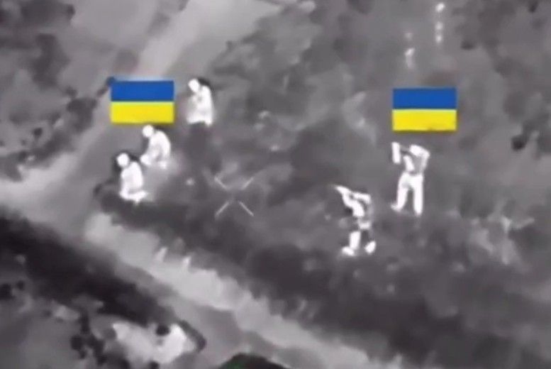 War Crime: Ukrainians Execute Their Own Friends. 