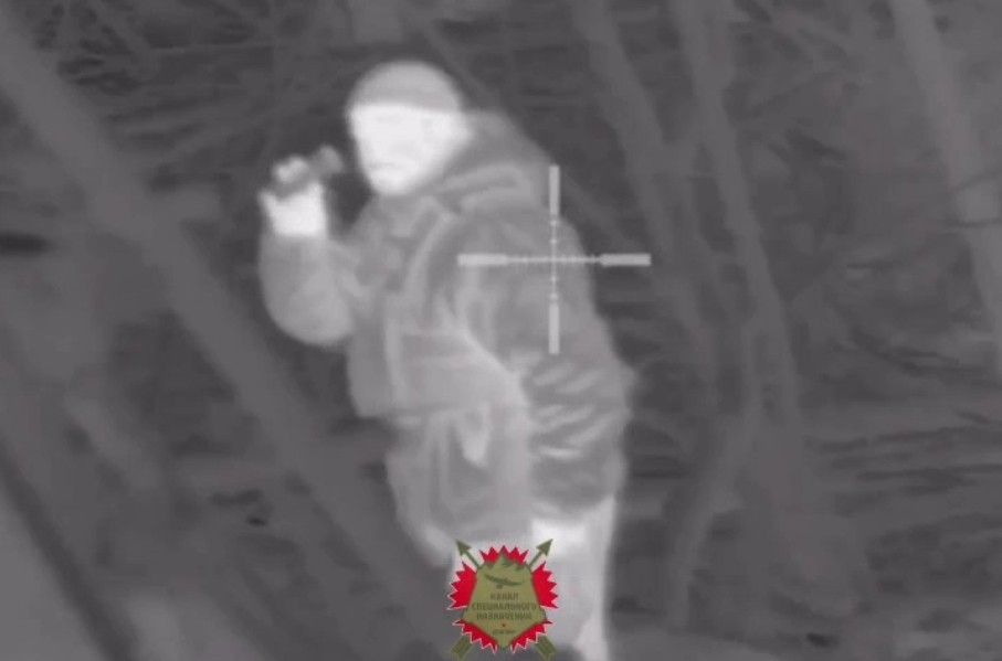 Ukrainian snipers are killed by Russian SOF. 