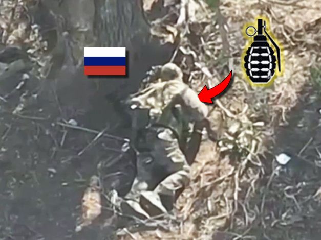 Boris Had Enough, So He Chest Bumps a Grenade