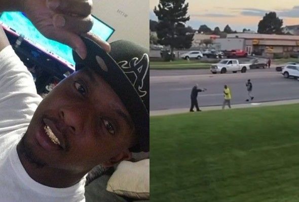 Colorado Officer Fatally Shoots Unarmed Man (another angle)