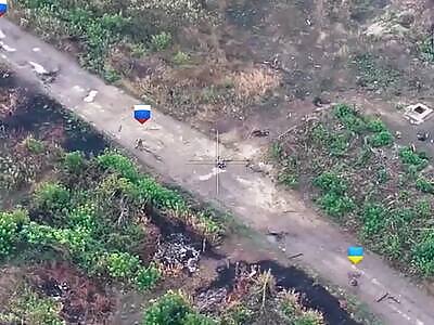 Ukrainian vs 2 Russians