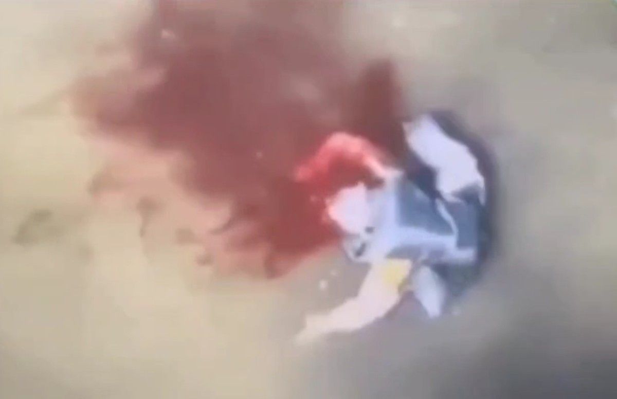 Failed landing by Ukrainian SOF. 