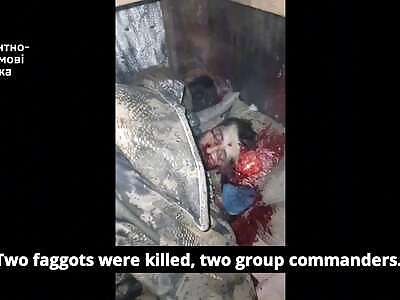 Russian shot his commanders and surrendered.