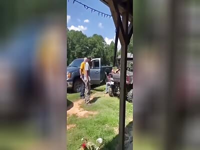 A fight over a piece of land