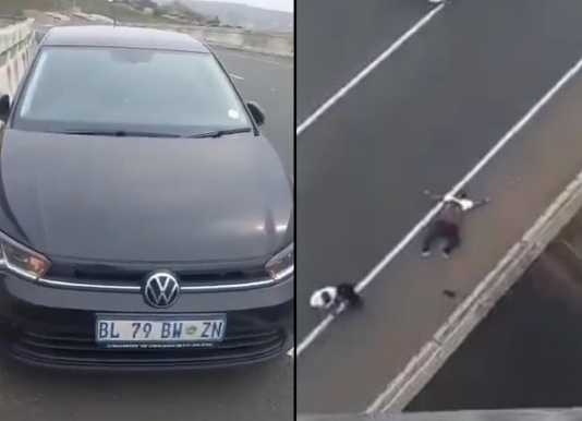 Depressed man parks his car and commit suicide by jumping from bridge 