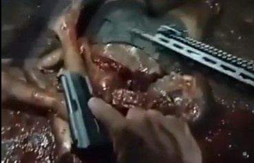 Dude Butchered By Rival Gangsters