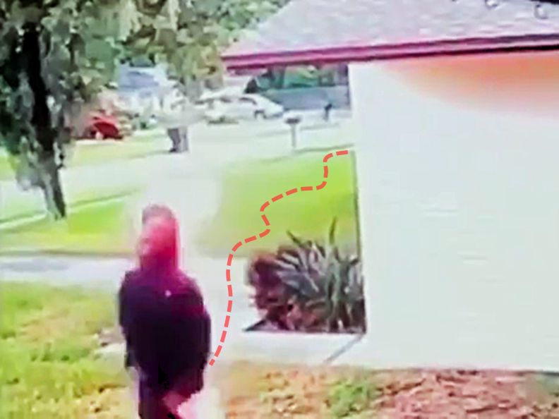 Burglar Meets Flame Thrower: Human Fireball Runs Amok