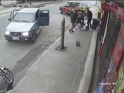 Violent Attempt Of Kidnapping In Ecuador