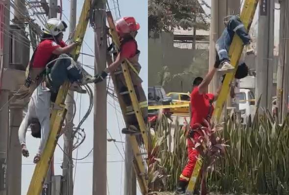 Worker Killed By Live Wires In Peru