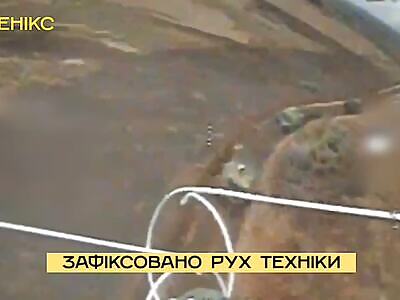 Failed mechanized Russian attack