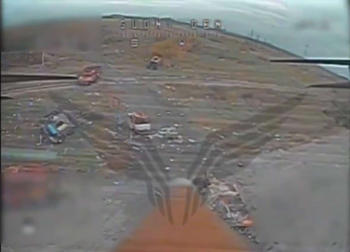 Rubicon destroys a convoy of 28 vehicles. 