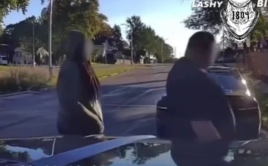 Off duty cops shoots a man who sucker punched after a car accident. 