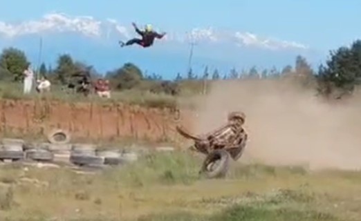 Race Car Driver Ejected, Hospitalized With Broken Bones In Chile