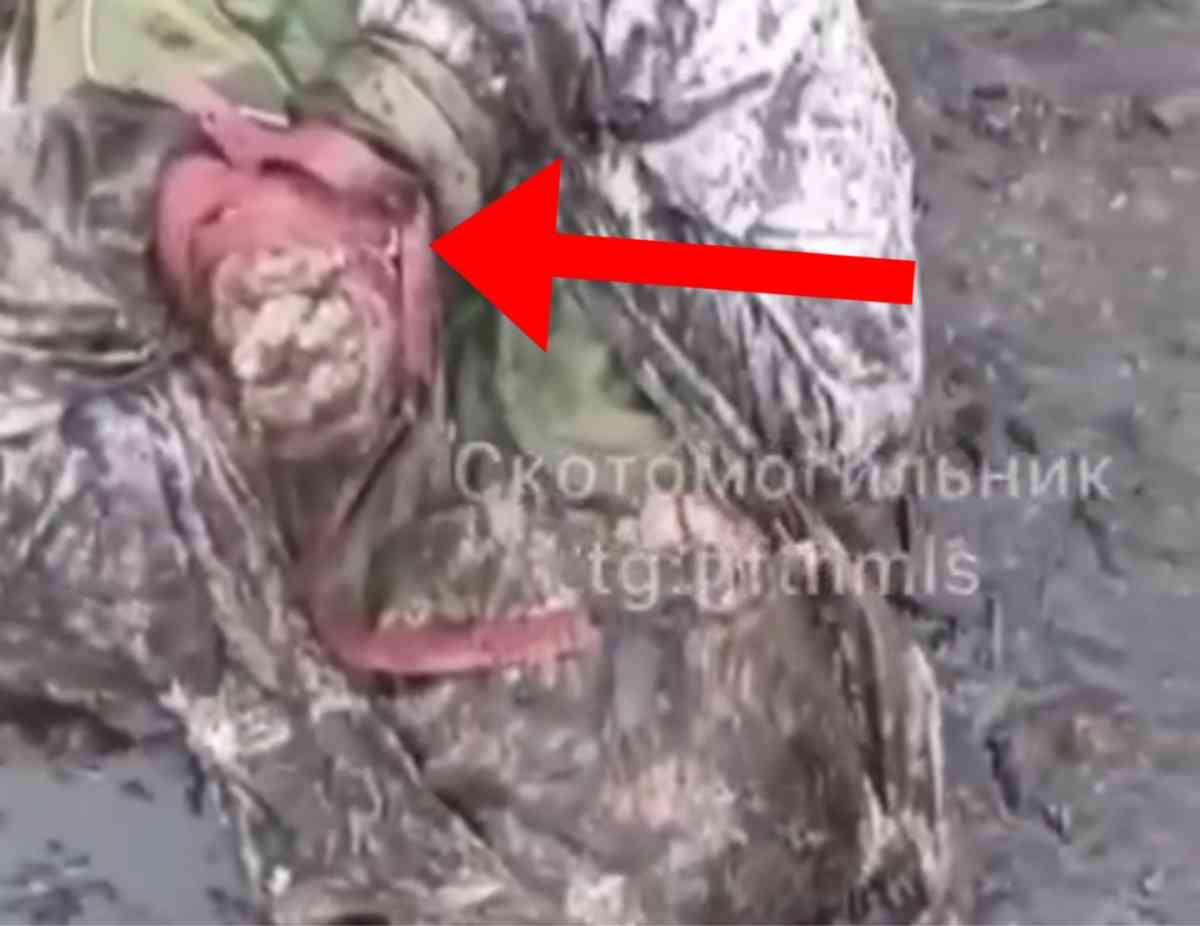 Ukrainian prisoner dead.