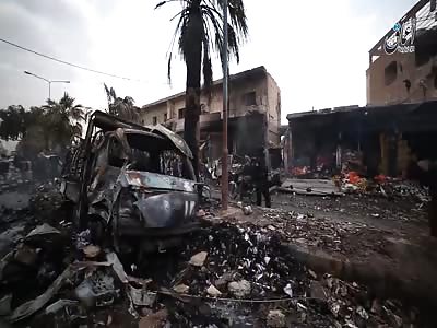 The effects of the Russian market bombardment of the center tenderness today