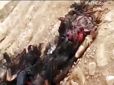 Mosul burned soldiers