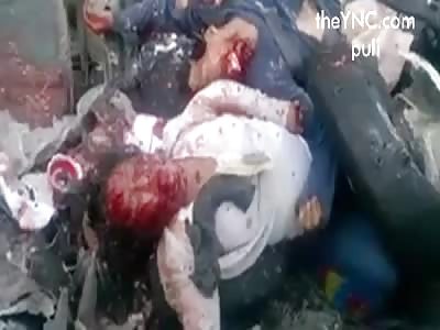 Consequences of Deadly Traffic Bus & Truck Footage in Ecuador