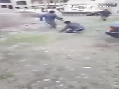 Slaughter committed by gang and federal police against families