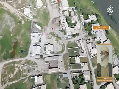 Iraq army BMP trying to escape from an ISIS SVBIED