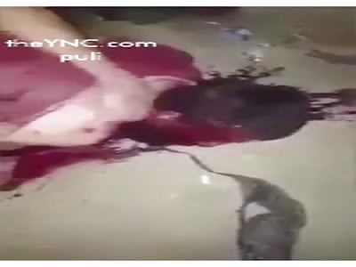 BRUTAL Video Shows Man Stabbed Multiple times in the Neck and Left to Die