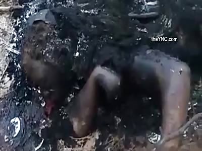 body found carbonized