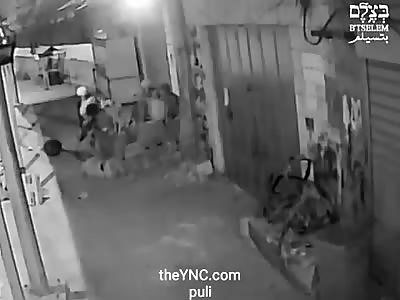 Assassination of Yassin al-Saradih by Israeli soldiers. Yassin was shot in the stomach, 