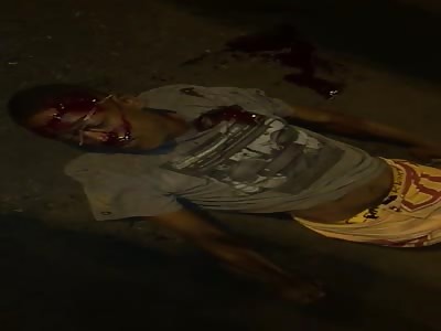 The product of the theft of a car tried to escape and is shot