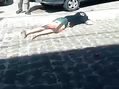 The ex-prisoner is shot dead near the hospital