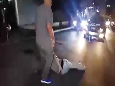 Senator Lindbergh Farias's security guards attack protester Brazil