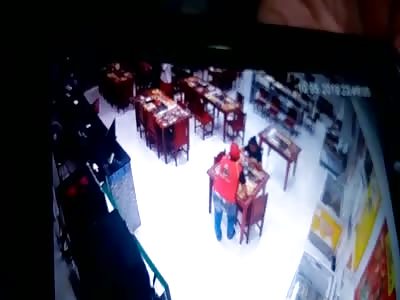 Hitman Uses a pistol to Execute a Man with Multiples shots