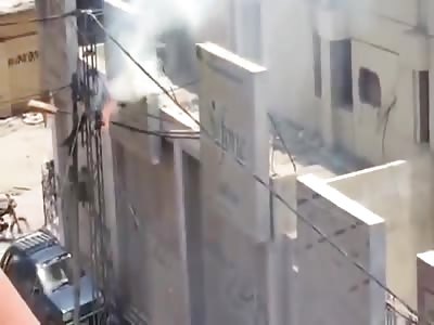 Man electrocuted...Barbecued is a Better Word  