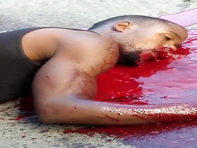 Thief in his last seconds of life (Another Angle)