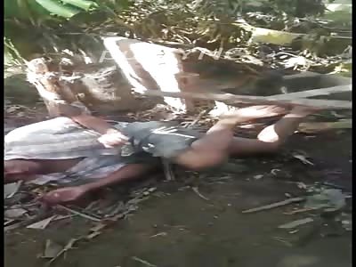 BRUTAL PUNISHMENT TO THIEF BRAZIL