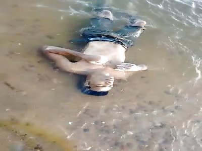 The body is on the banks of the San Francisco River in the Orla de Bel