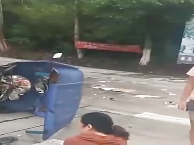 Ever Seen an Brains Seep out of a Head