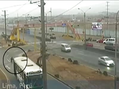 Thief was run over when he was running down a highway after stealing a