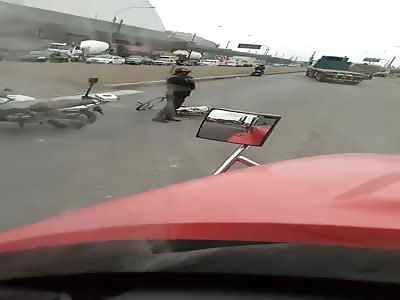 Accident, motorcycle with fatal victim