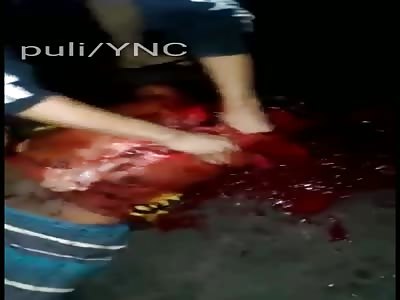 Favela Thugs Open Chest and Rip Out Heart of Beheaded Man