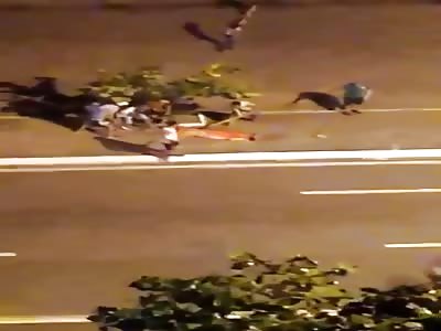 Group of Soccer Fans Brutally Beat Supporter of Rival Club