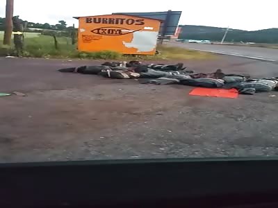 Finding of 6 Executed Decapitated C / Narcomensaje of 