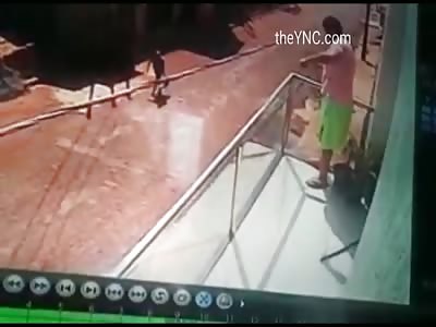 Guy in Pink Shirt Electrocuted to Death in the Most Bizarre Way