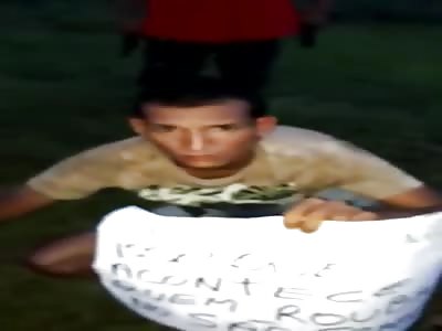 Man Has His Fingers Cut Off as a Punishment...