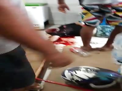 man killed with several shots