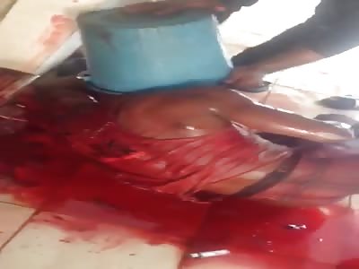  Black Axe Members tie and Stab Vikings Member in Nigeria.