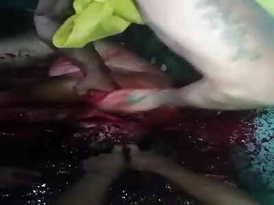 Prison Riot Footage, Dead Prisoner Cut Into and Beheaded